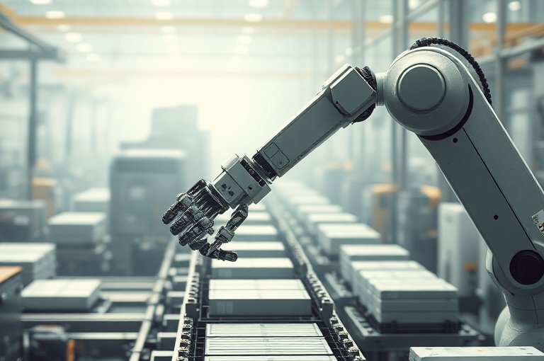 碼垛機(jī)械人裝卸貨速度驚人