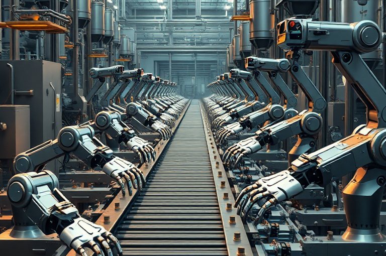 智能雙立柱堆垛起重機(jī)